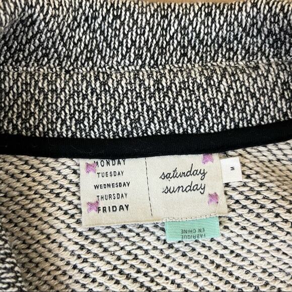 Anthropologie Saturday Sunday Heather Button Blazer - Picture 6 of 7